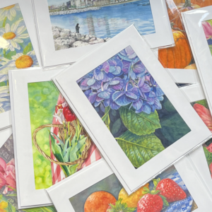 Fine Art Greeting Cards with artwork by award wining artist Laura McMahon